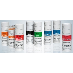 Capillare RingCaps HIRSCHMAN non eparinizzato in vetro Duran mm 125 ul  50+100 cf.250 pz. - NEOLAB 1-7310